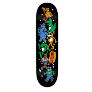 PILL - TABLA ANIMAL FRIENDS BLACK 8.5 X 31.5